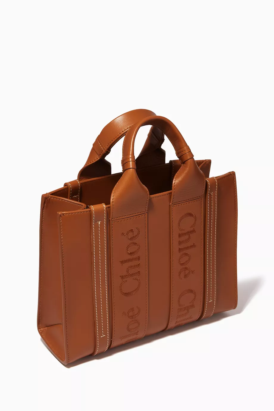 Celebrity ChloÃ© Tasche Woody Buy Chloé Brown Small Woody Tote Bag
