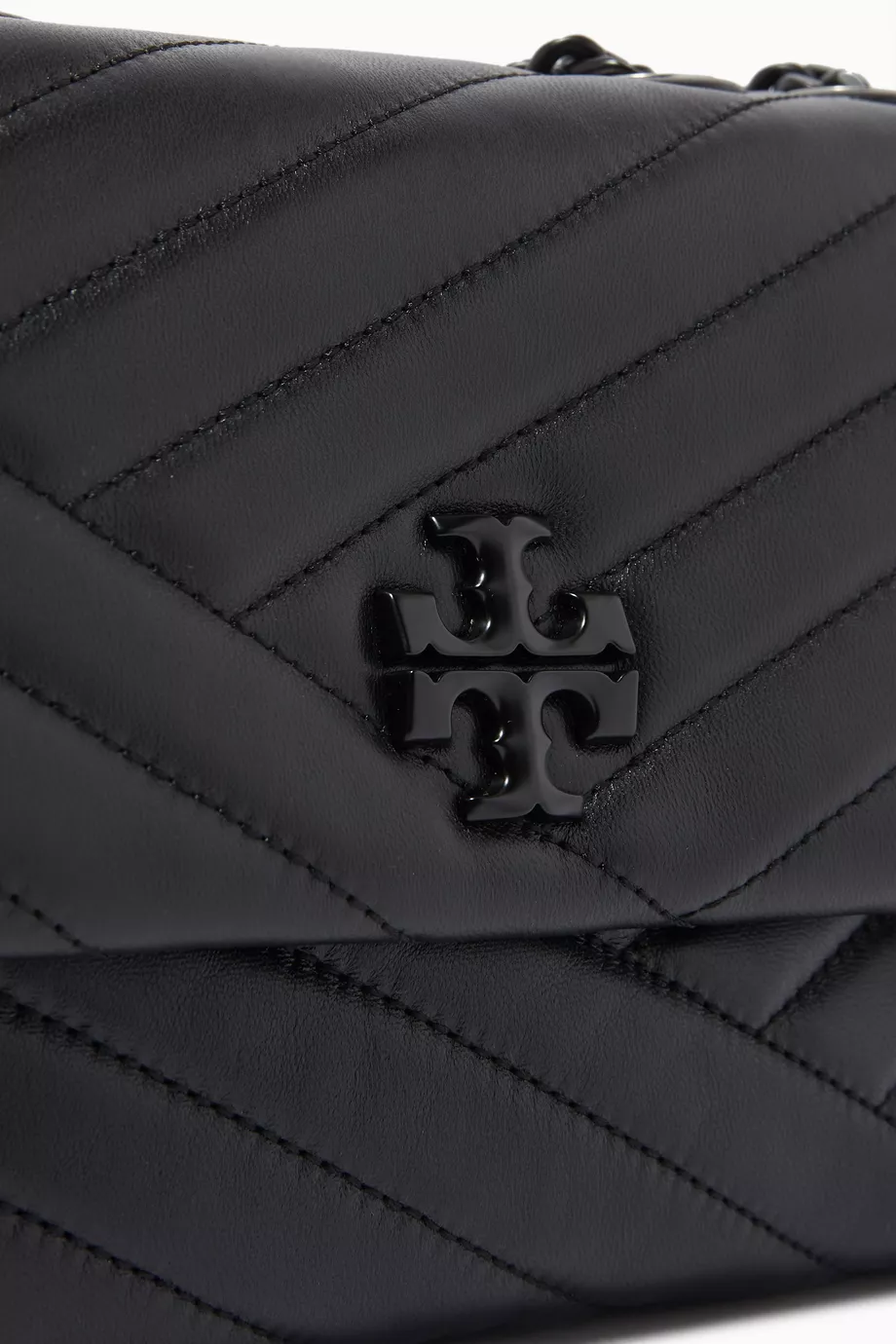 Burch Kira Tory Burch Black Leather Tory Burch Kira Mini Diamond