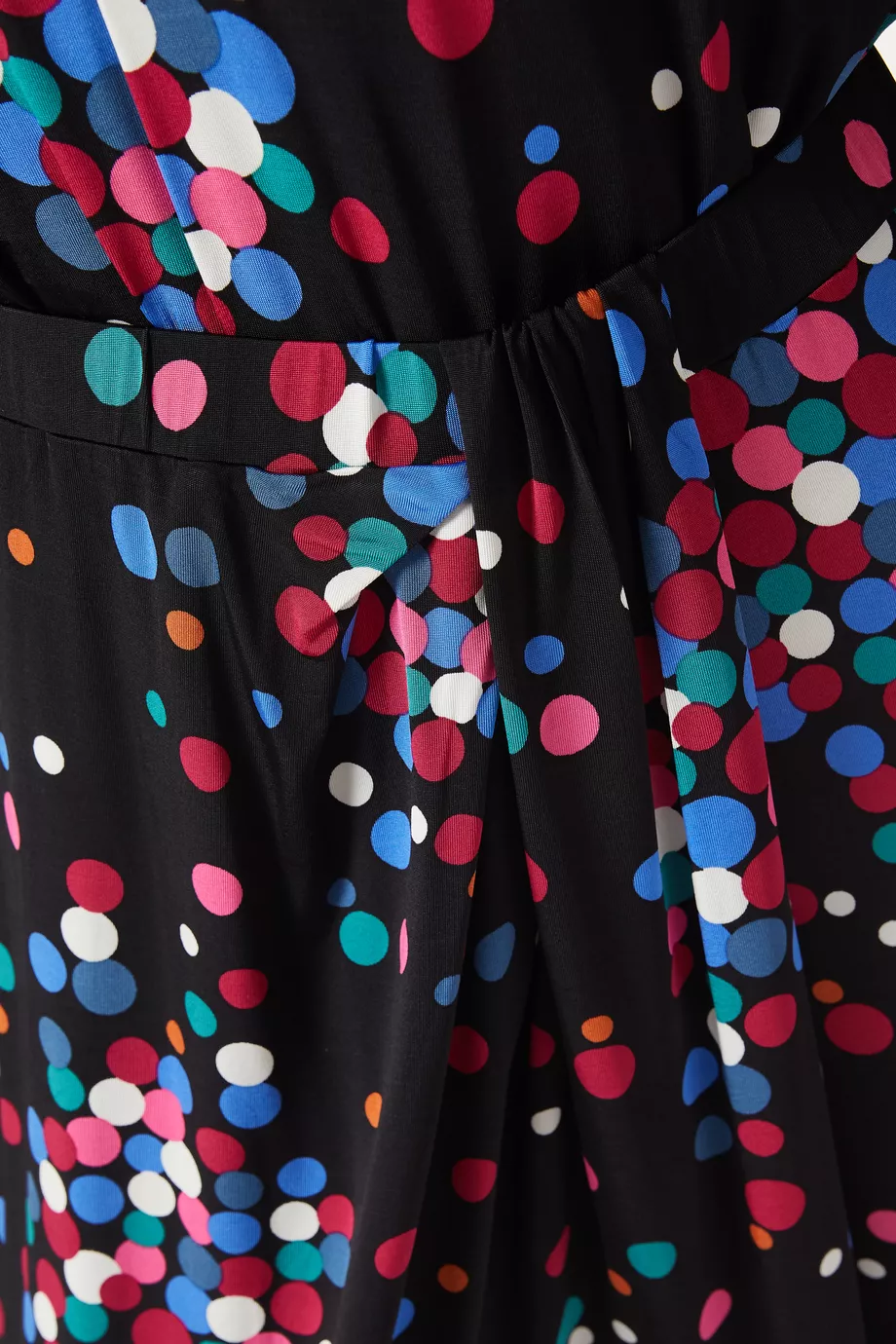 Buy Marella Black Gerico Printed Midi Dress For Women Online - Main Image