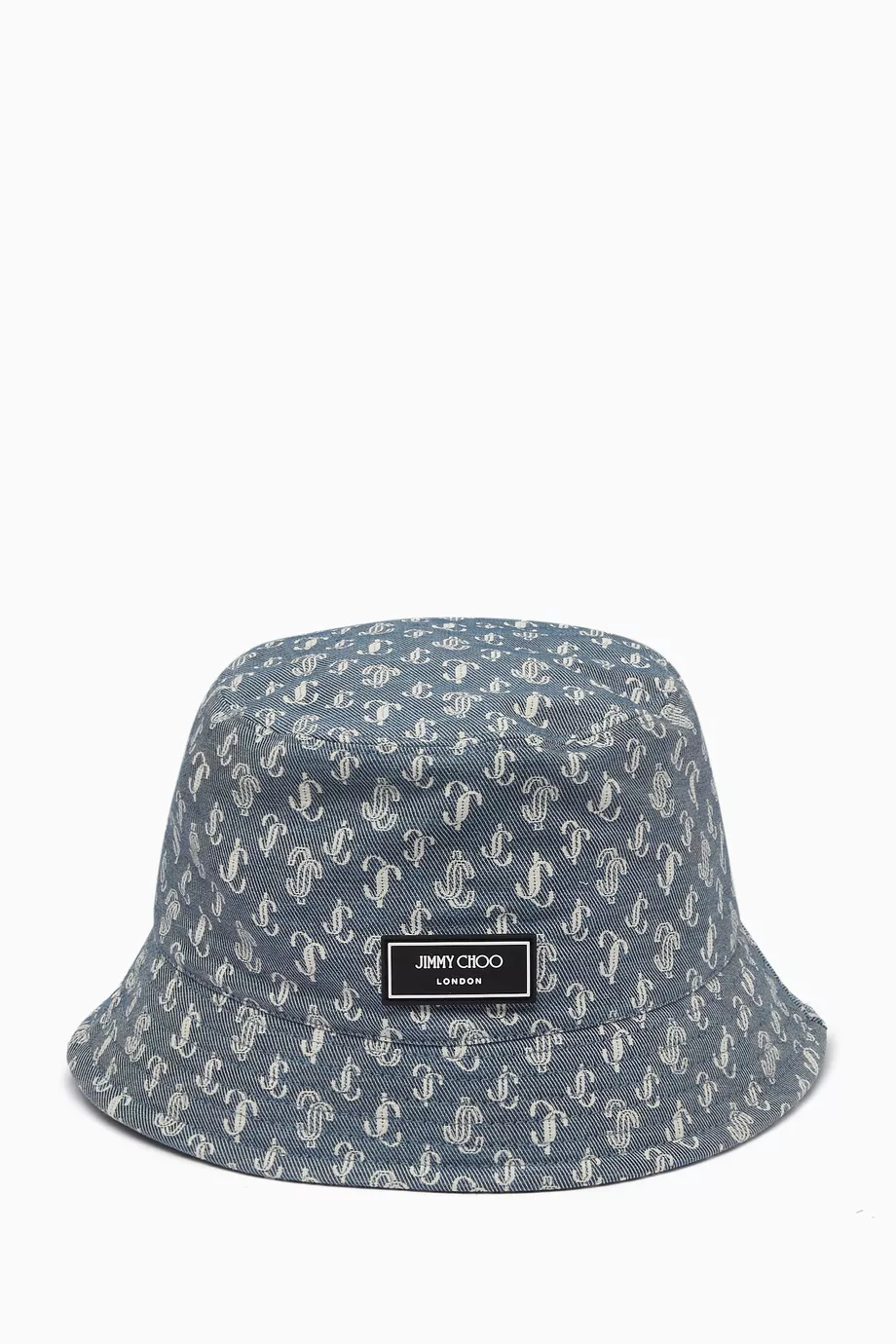 JIMMY CHOO RENATA バケットハット ブルー JIMMY CHOO RENATA バケットハット ブルー