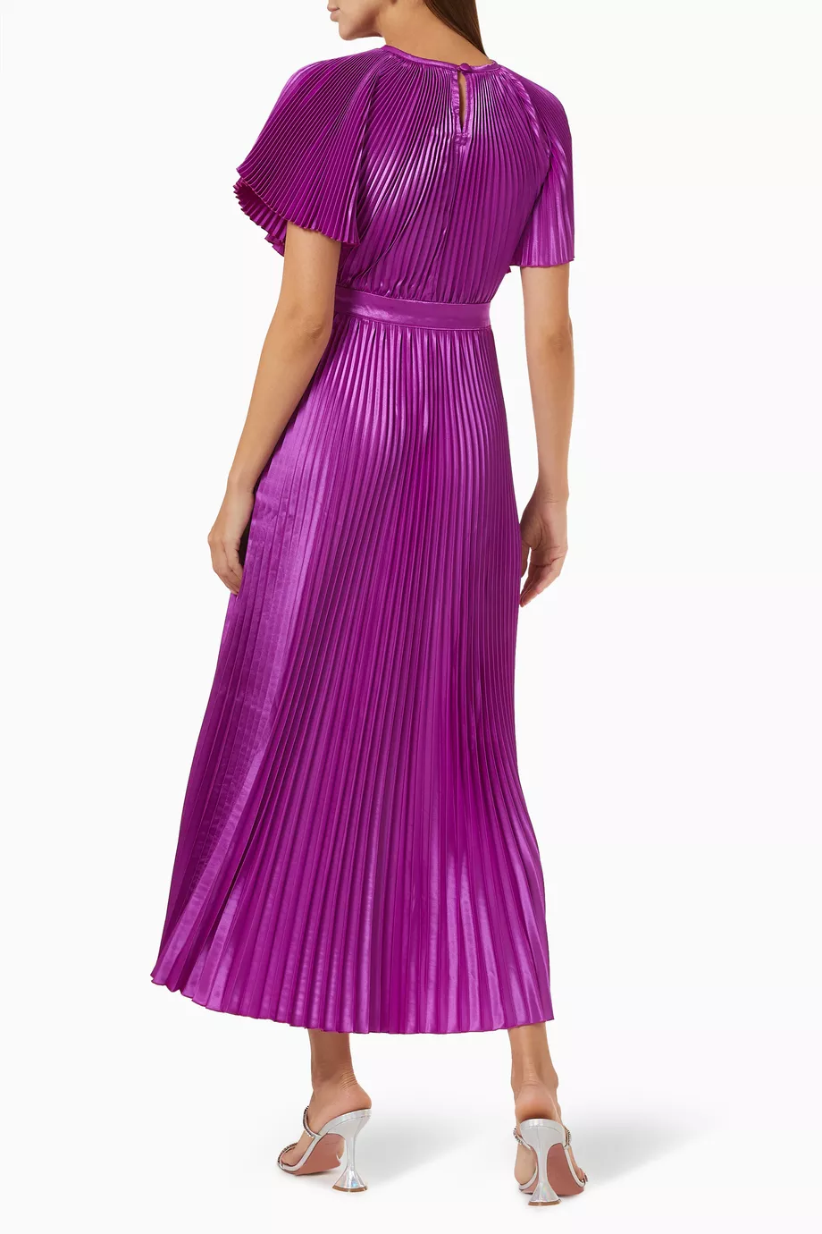zimmermann andie drop waist mini dress Self-Portrait Pleated Georgette Midi Dress main image 1