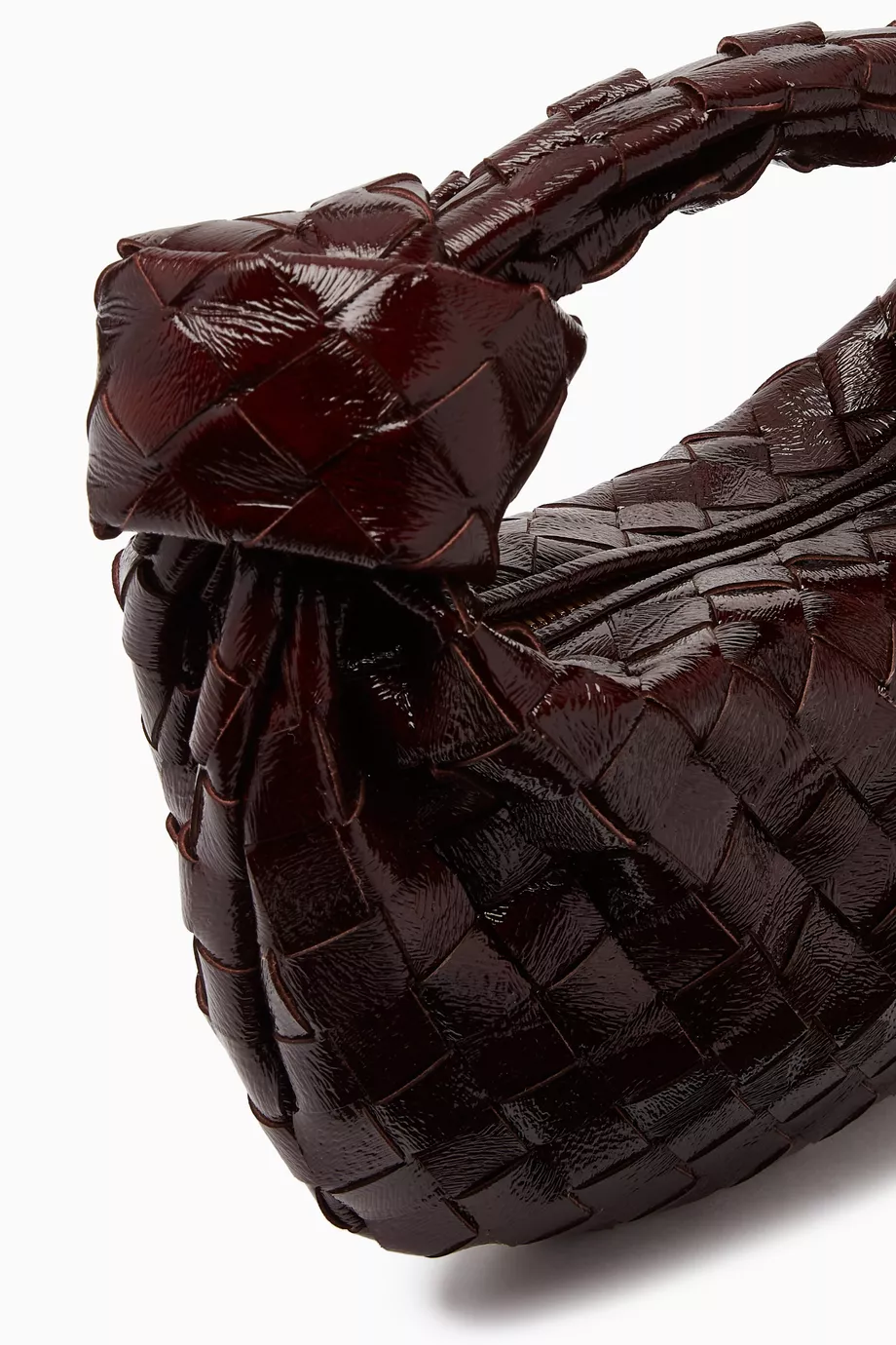ショルダーバッグ・ポシェット BOTTEGA VENETA Burgundy Mini Jodie bag Bottega Veneta Mini Jodie Bag - Bergdorf Goodman