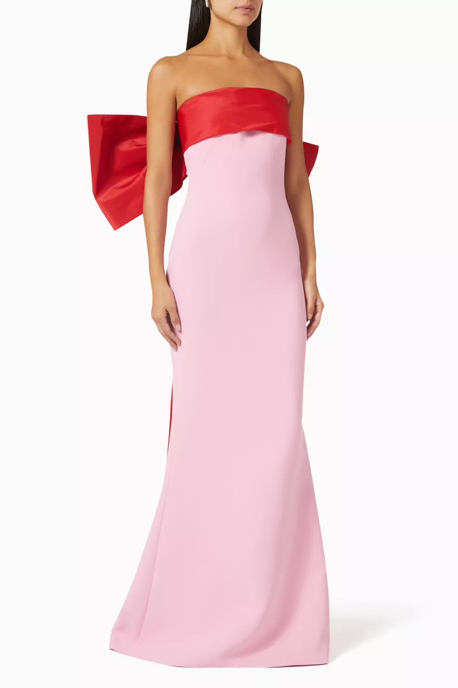 strapless open back dress Josie Mini Dress main image 1