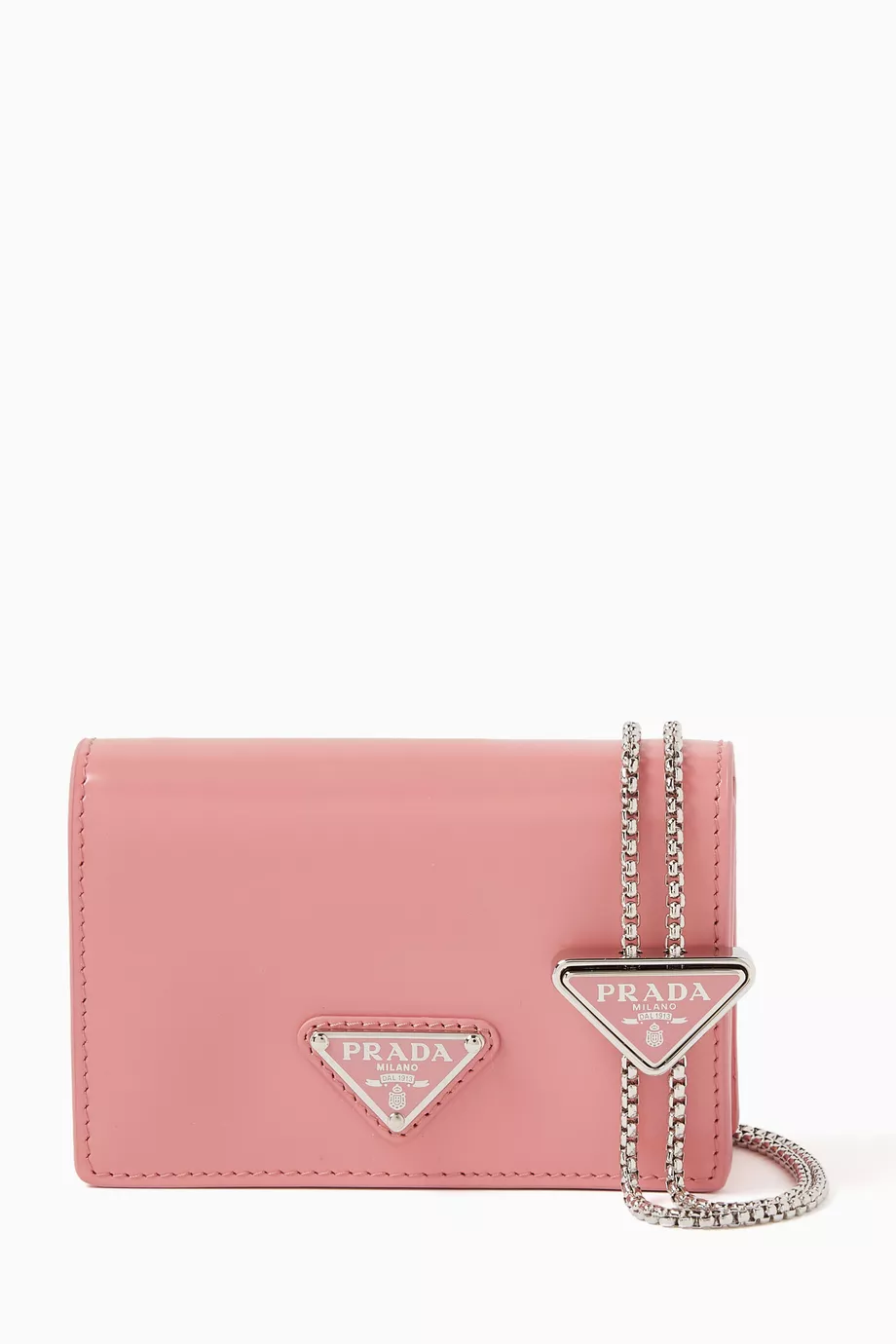 Prada wallet on chain pink deals