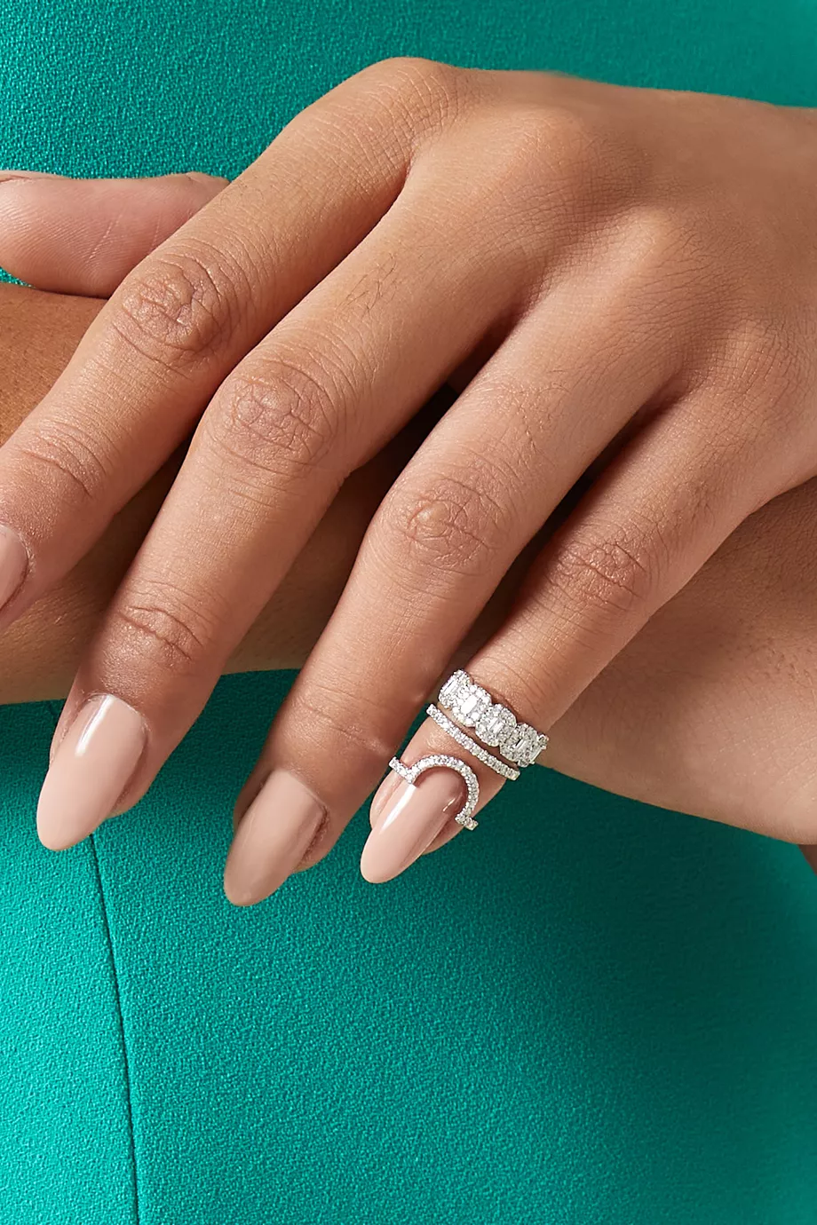 Diamond nail ring new arrivals