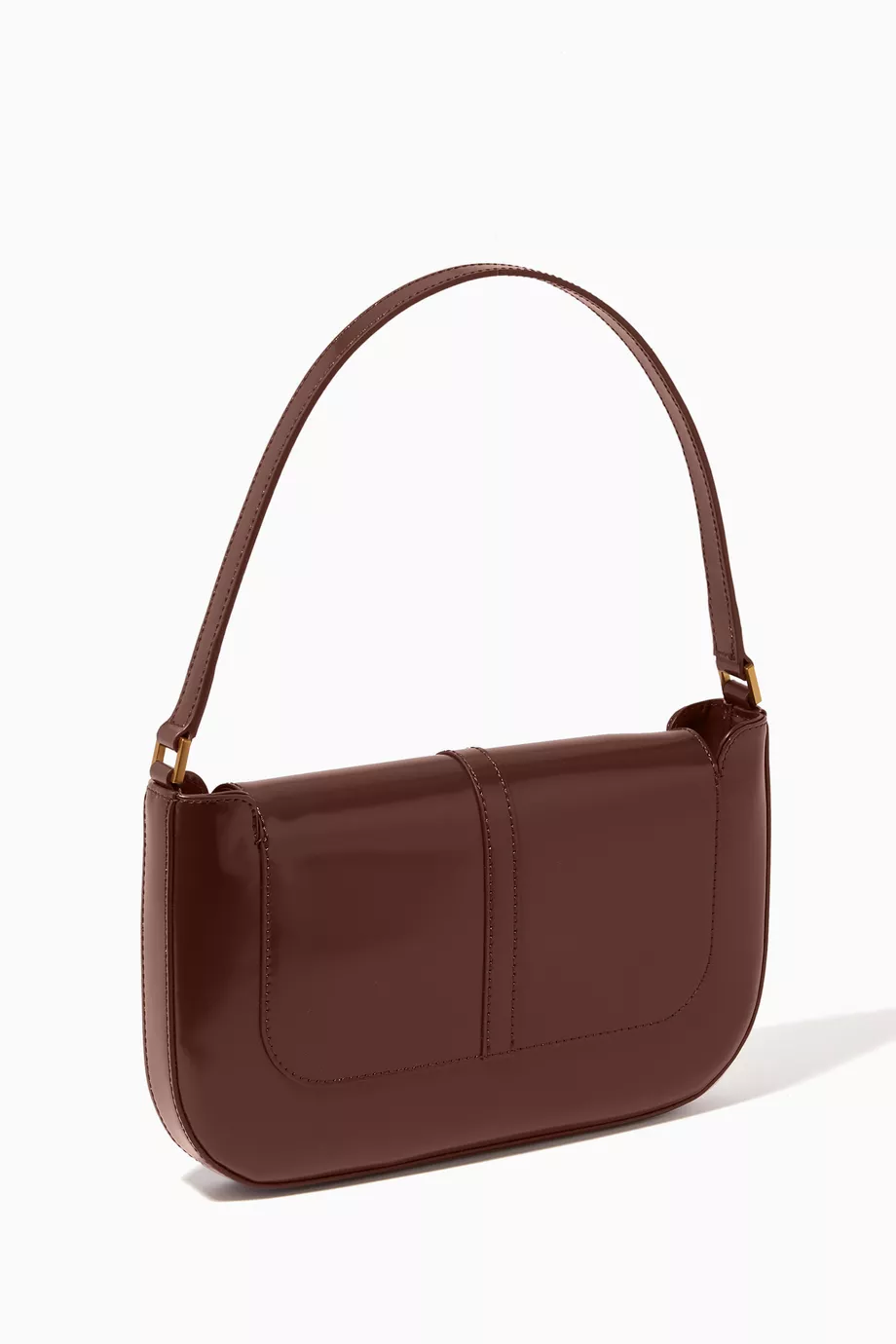 【送料&関税込】BY FAR Brown Leather Miranda Shoulder Bag By Far Miranda Brown Croc Leather Shoulder Bag | eBay