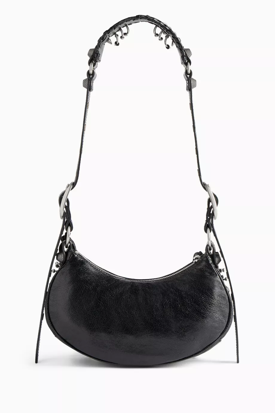 Buy Balenciaga Black Le Cagole XS Shoulder Bag with