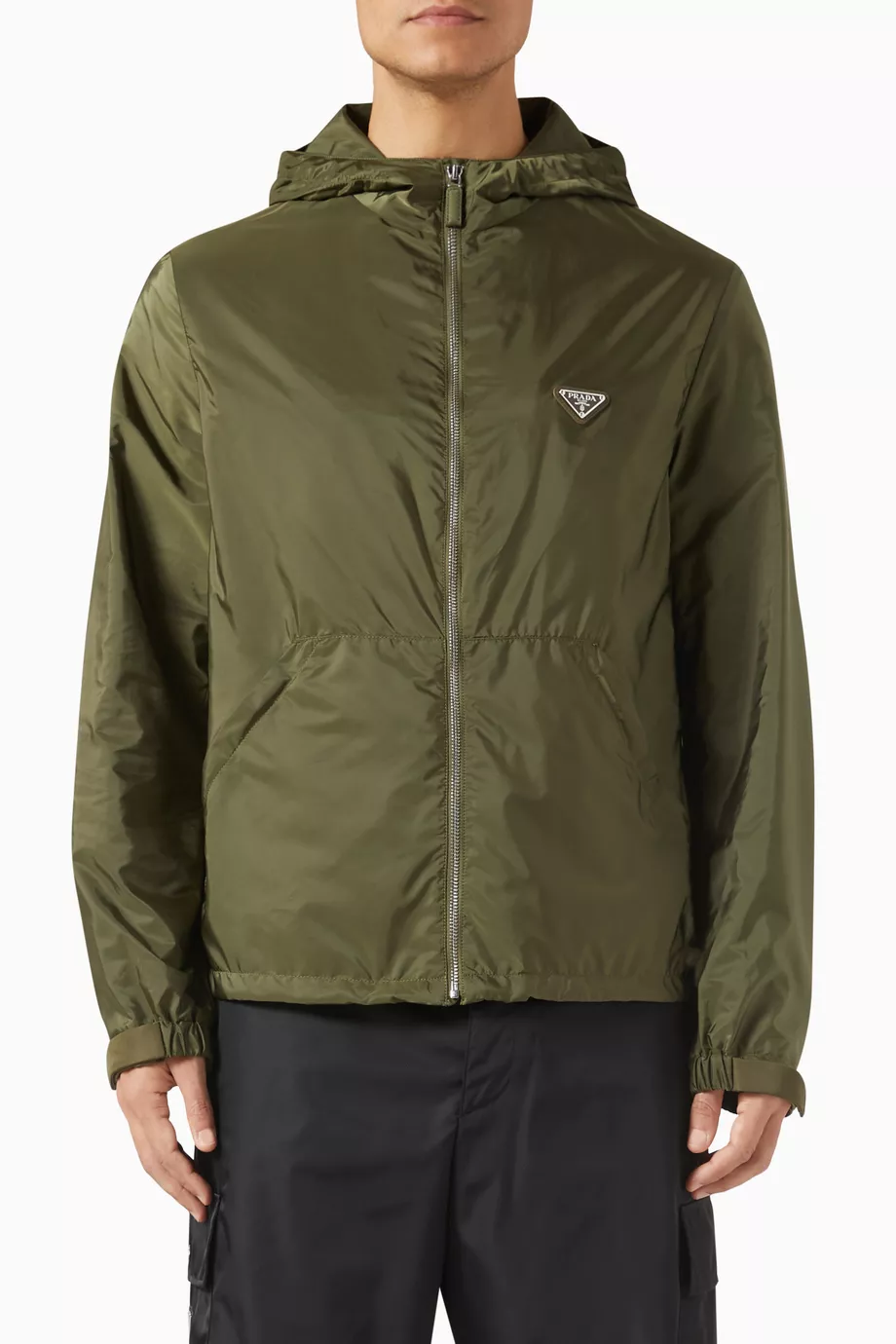 Prada jacket green new arrivals