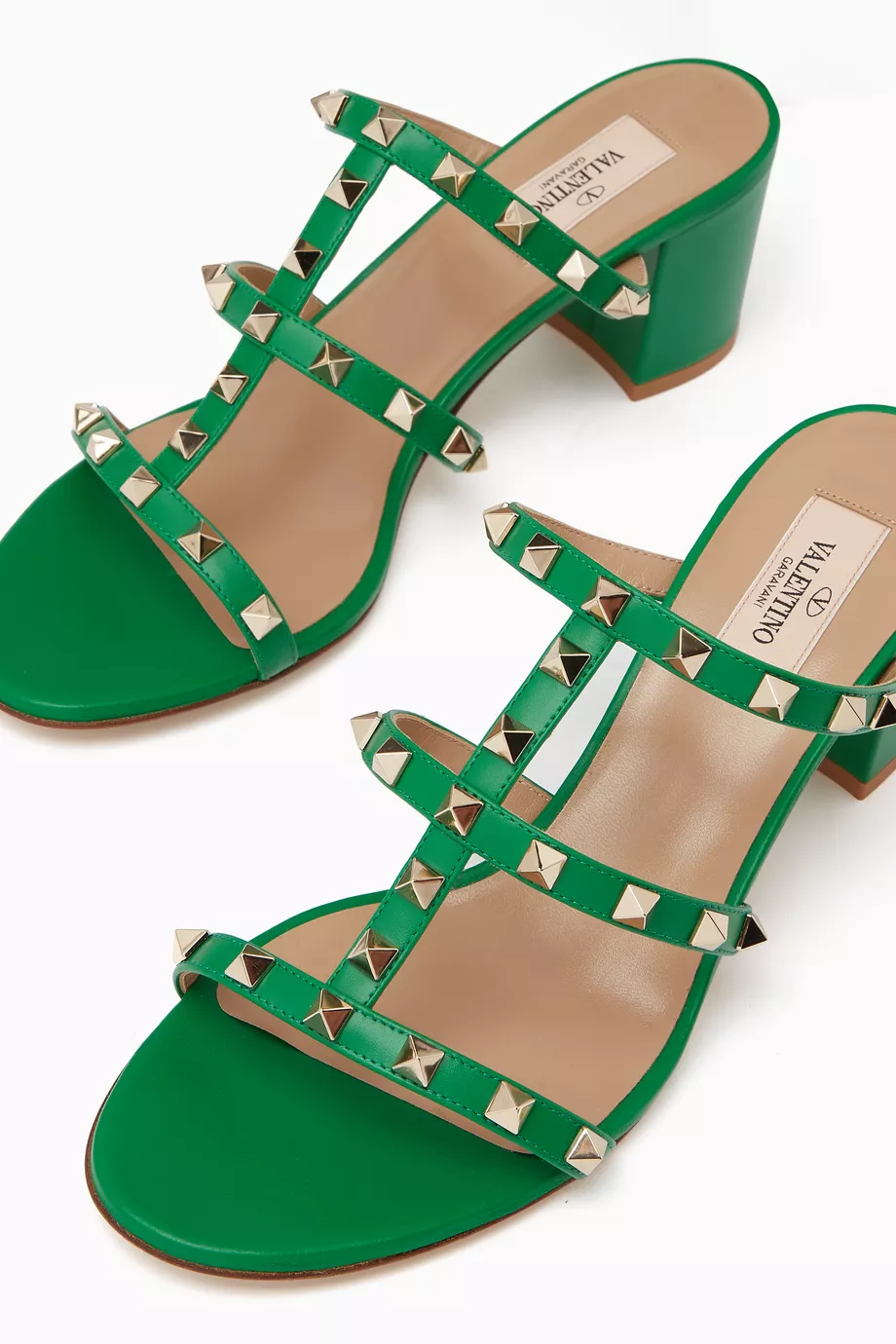 Valentino green sandals top