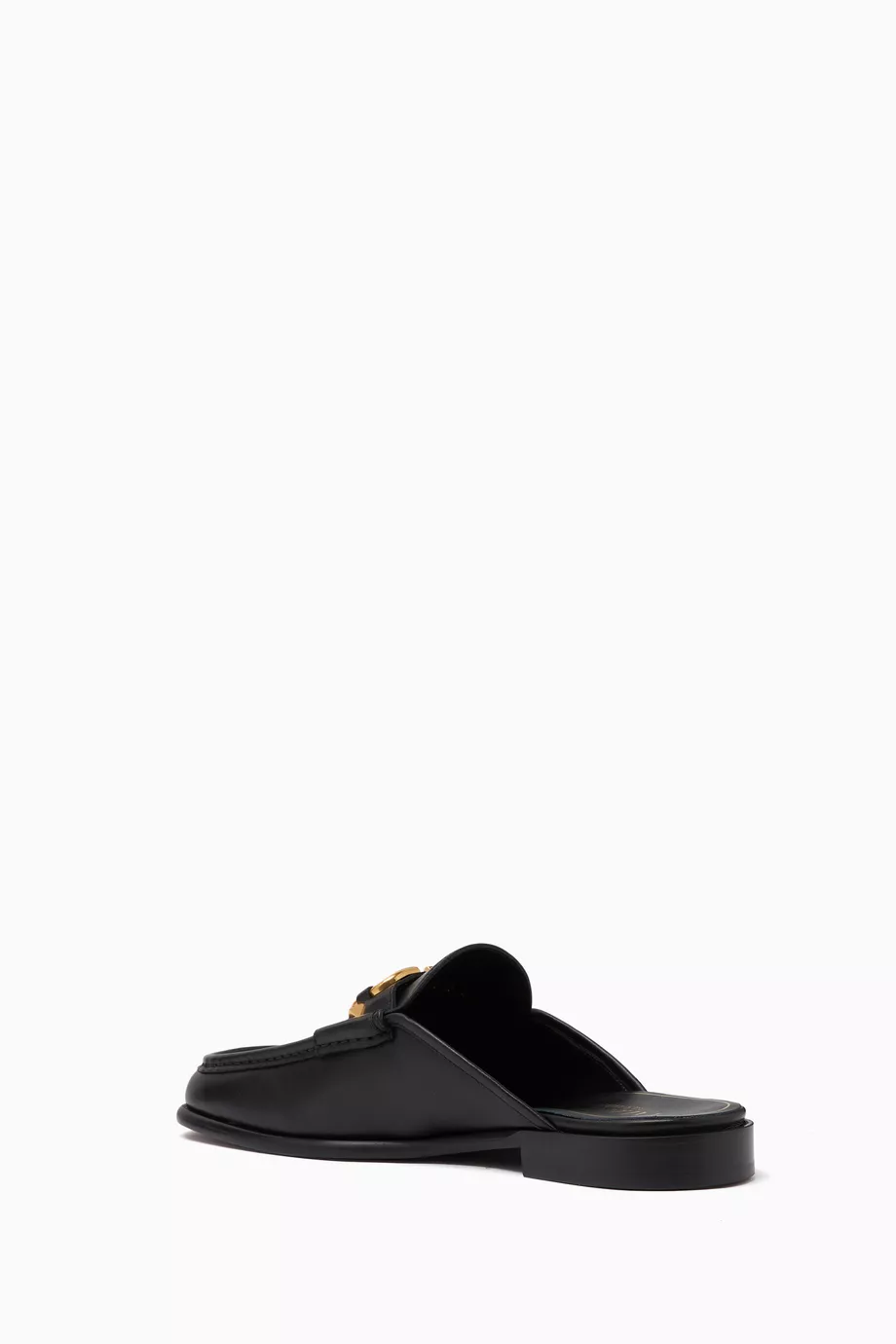 Buy Valentino Garavani Black Valentino Garavani Sabot VLOGO