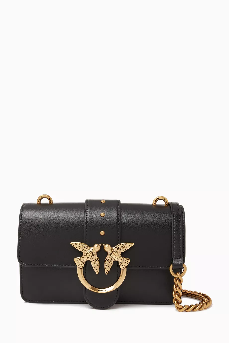 PINKO 105211A2LDBERTRA1 関税送料込 天猫国际Pinko 【直营】Pinko品高女士LOVE BAG纯色款链条单肩斜