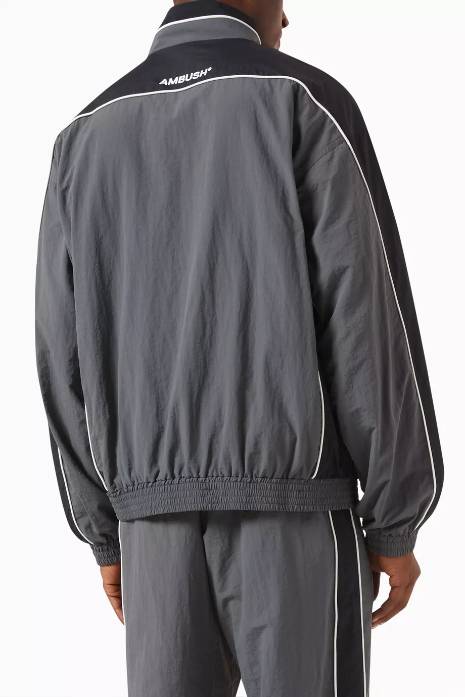 Buy Ambush Grey Track Jacket in Nylon For Men Online | Ounass Saudi