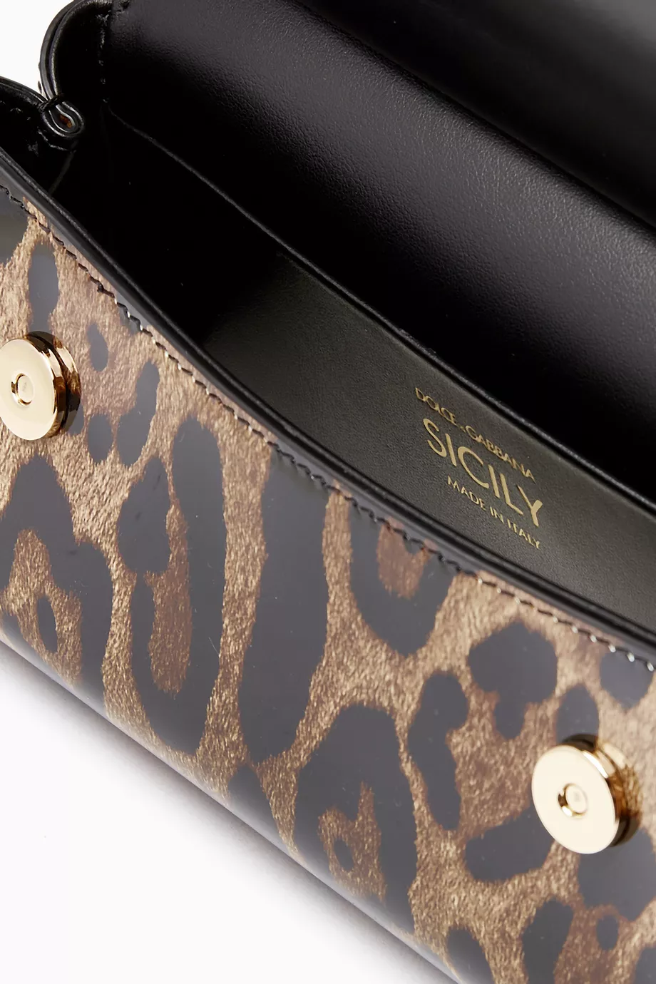 【関税＆送料込み】Dolce & Gabbana 'Sicily' Camel Leather B Sicily shoulder bag Dolce & Gabbana Camel grained leather