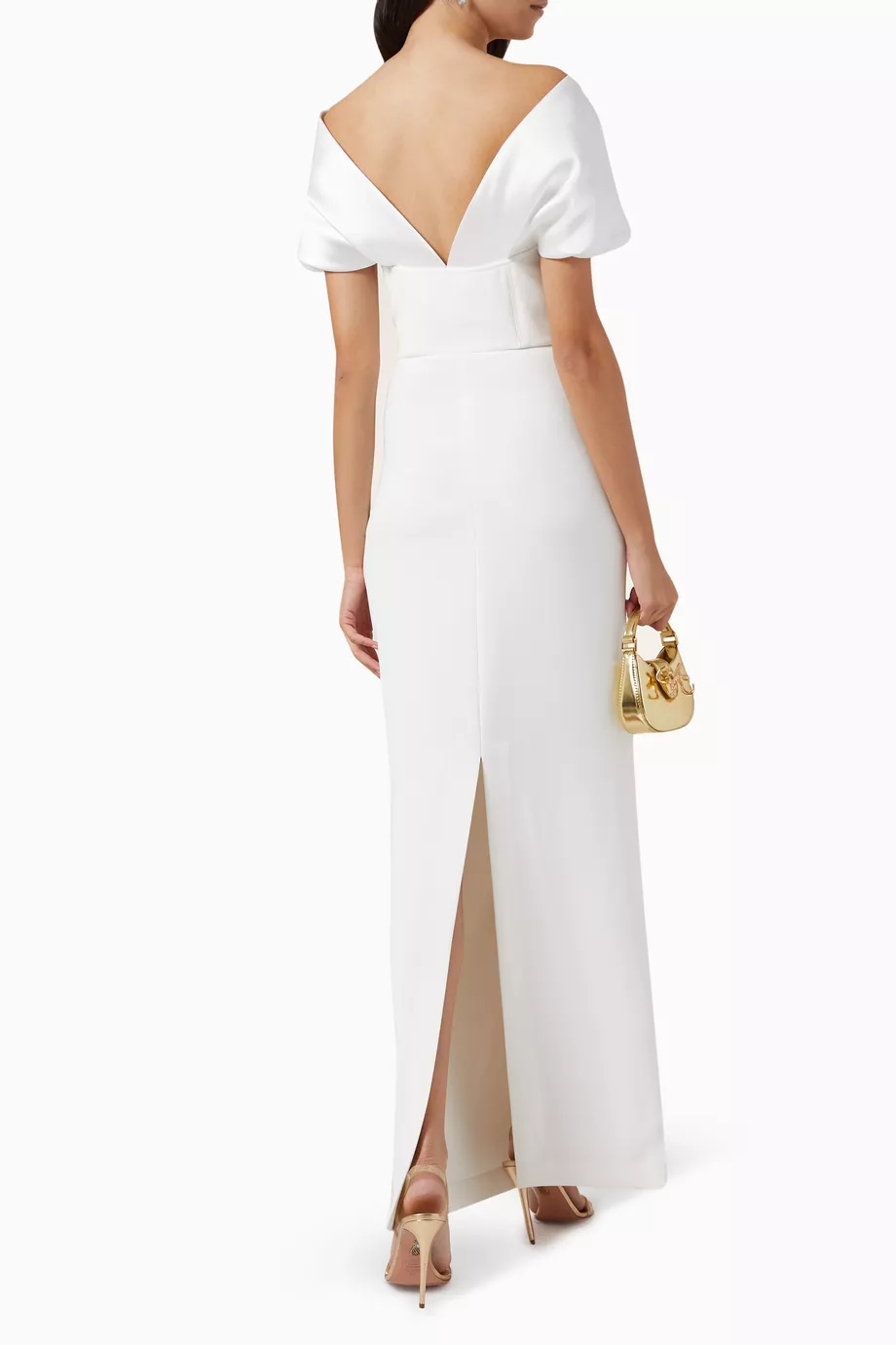 Buy Solace London White Dakota Maxi Dress For Women Online