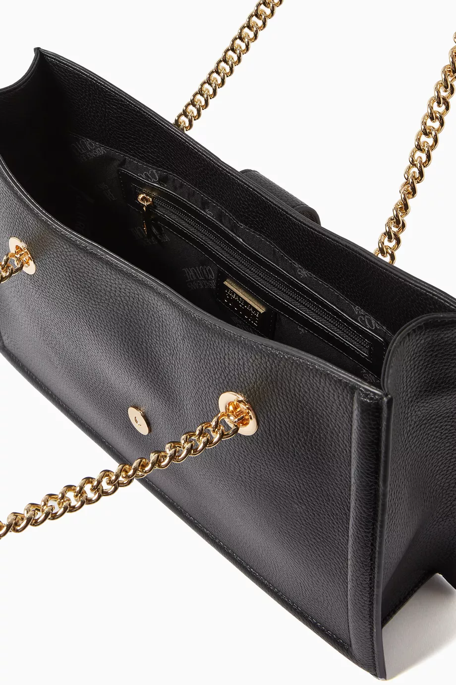 Buy Versace Jeans Couture Black Couture 01 Baroque Buckle Tote Bag