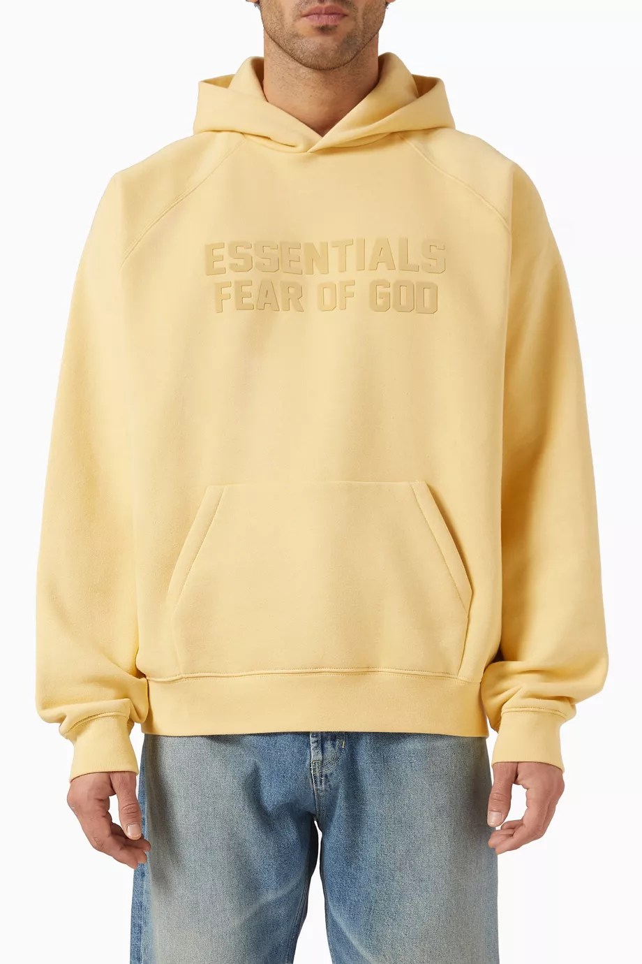 Essentials yellow hoodie store