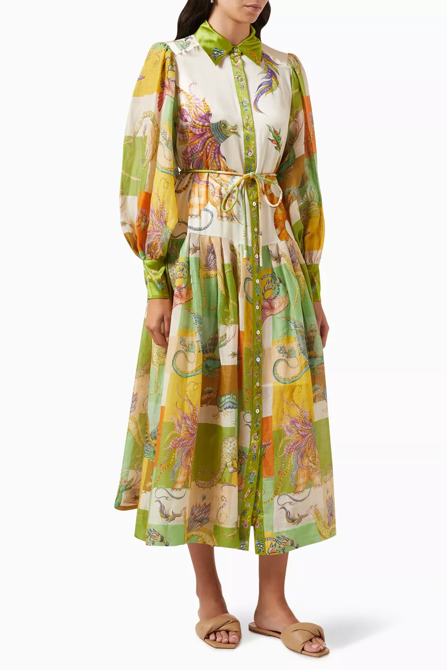 knee length dresses for ladies Alemais Exclusive Laurence Midi Dress – La Sirena Boutique main image 0