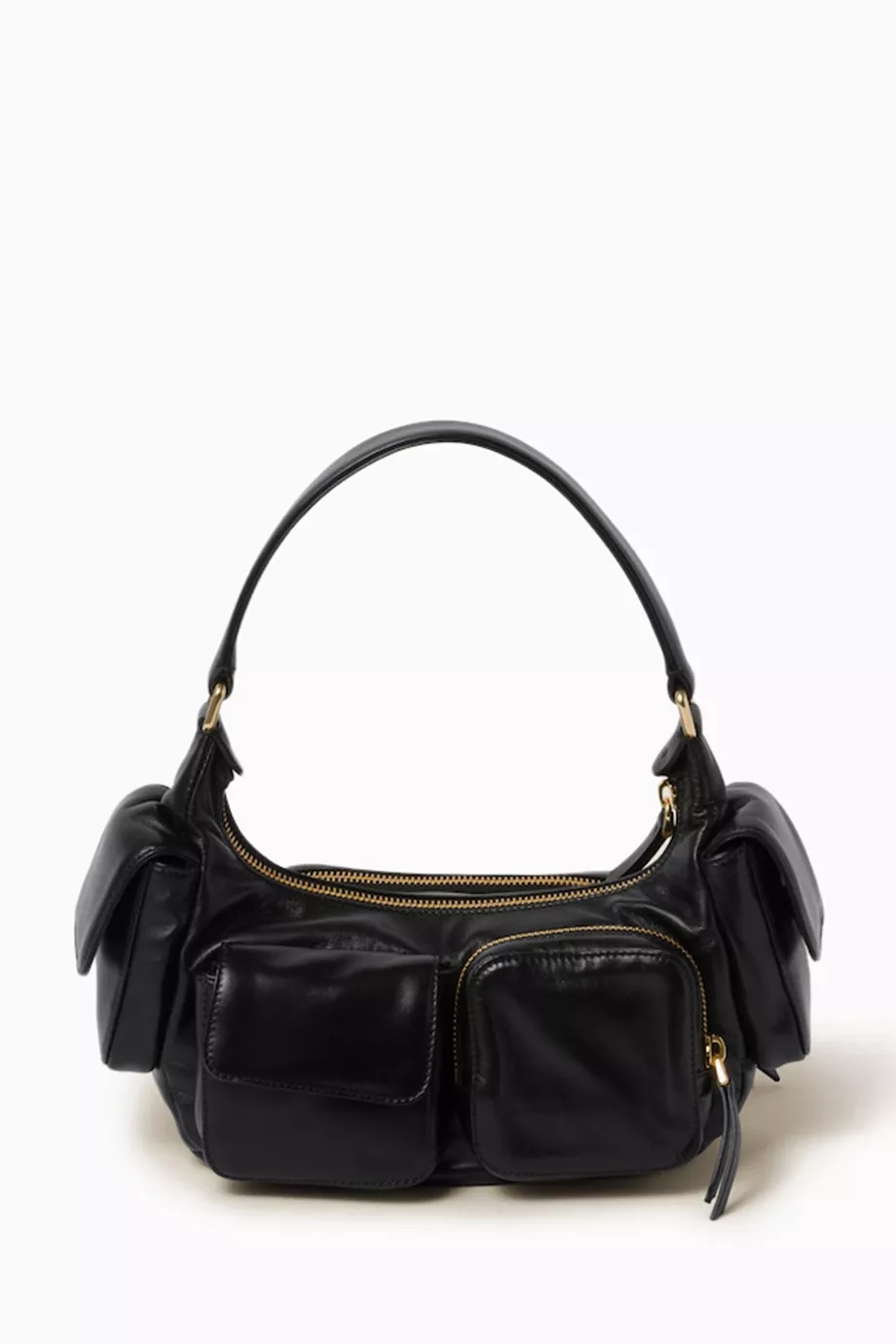 Miu miu black shoulder bag store