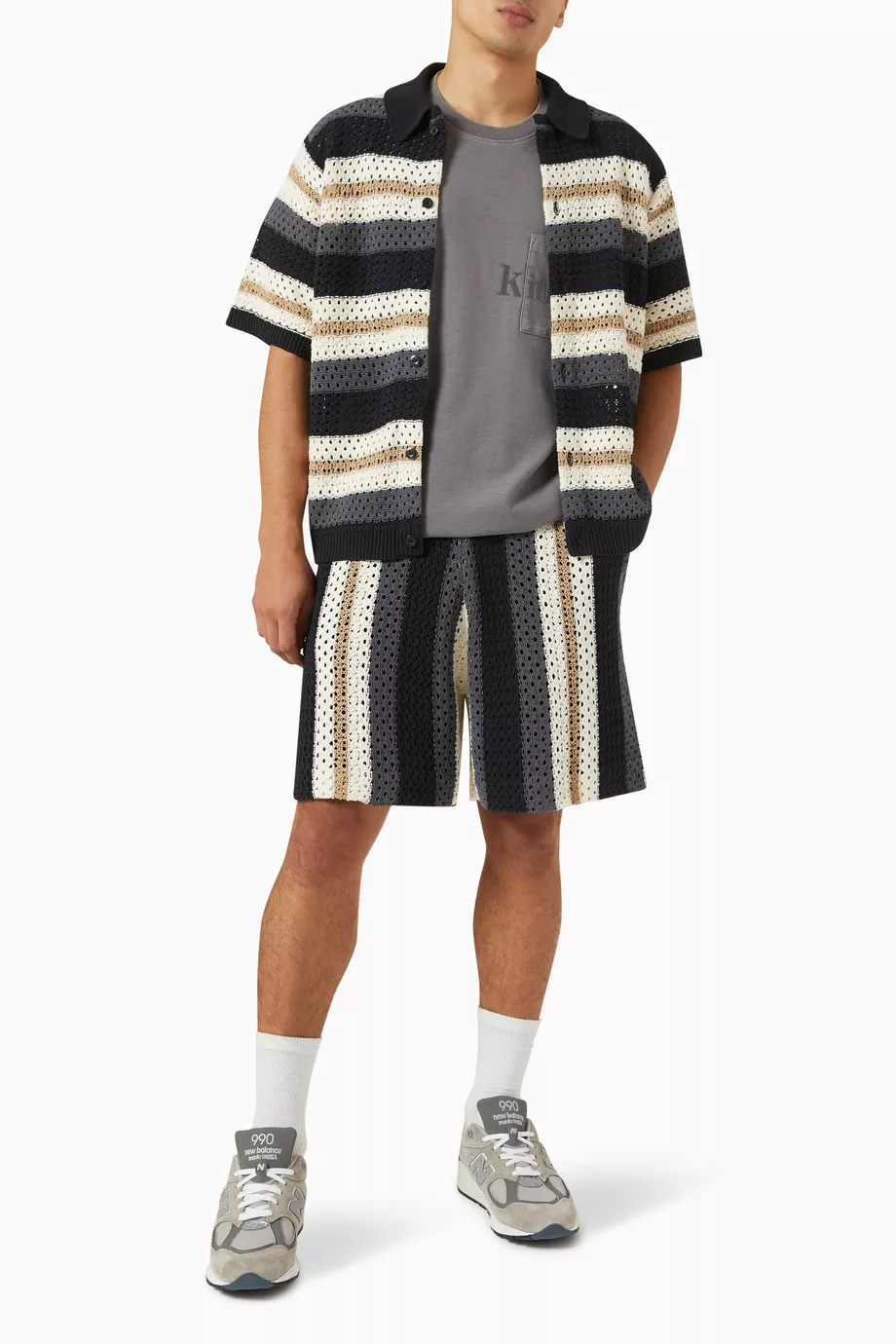 Buy Kith Multicolour Thompson Button-down Shirt in Crochet For Men Online |  Ounass Saudi