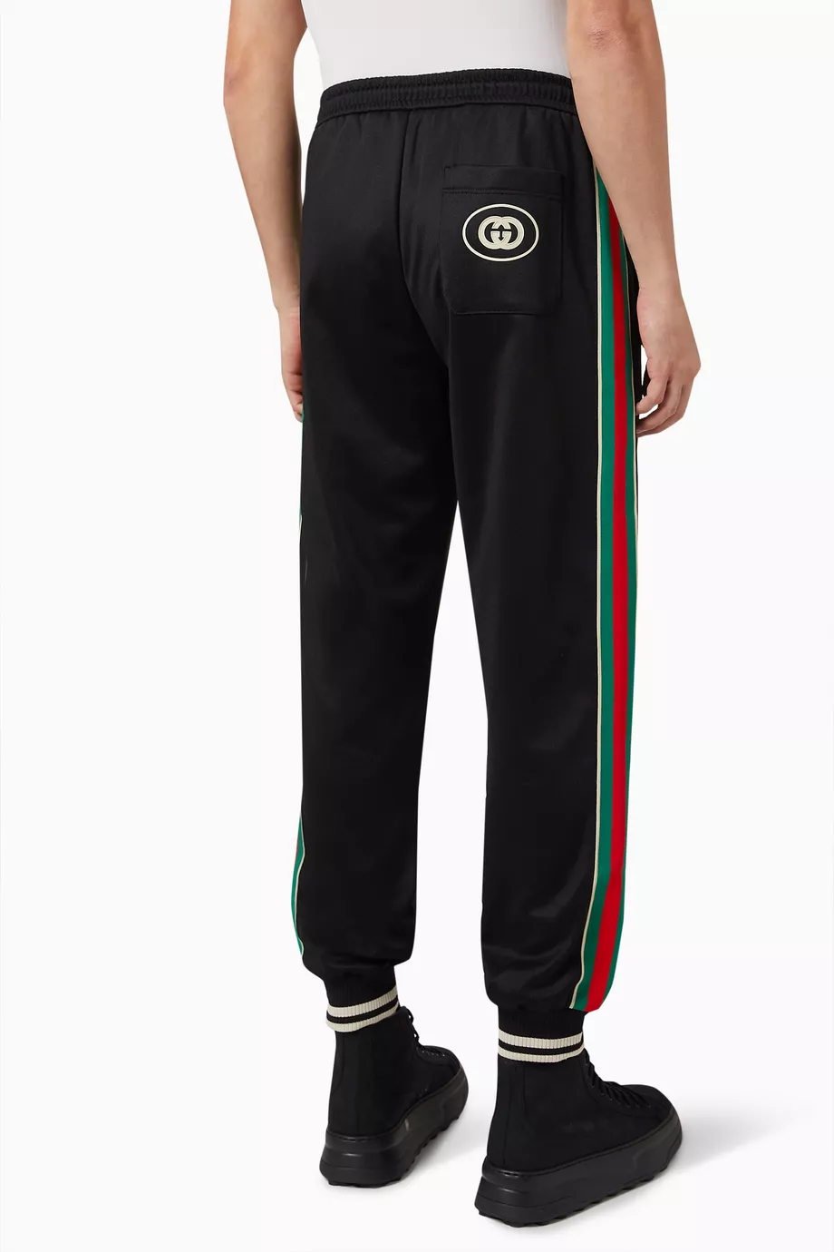 Buy Gucci Black Sweatpants in Technical Jersey For Men Online Ounass Saudi
