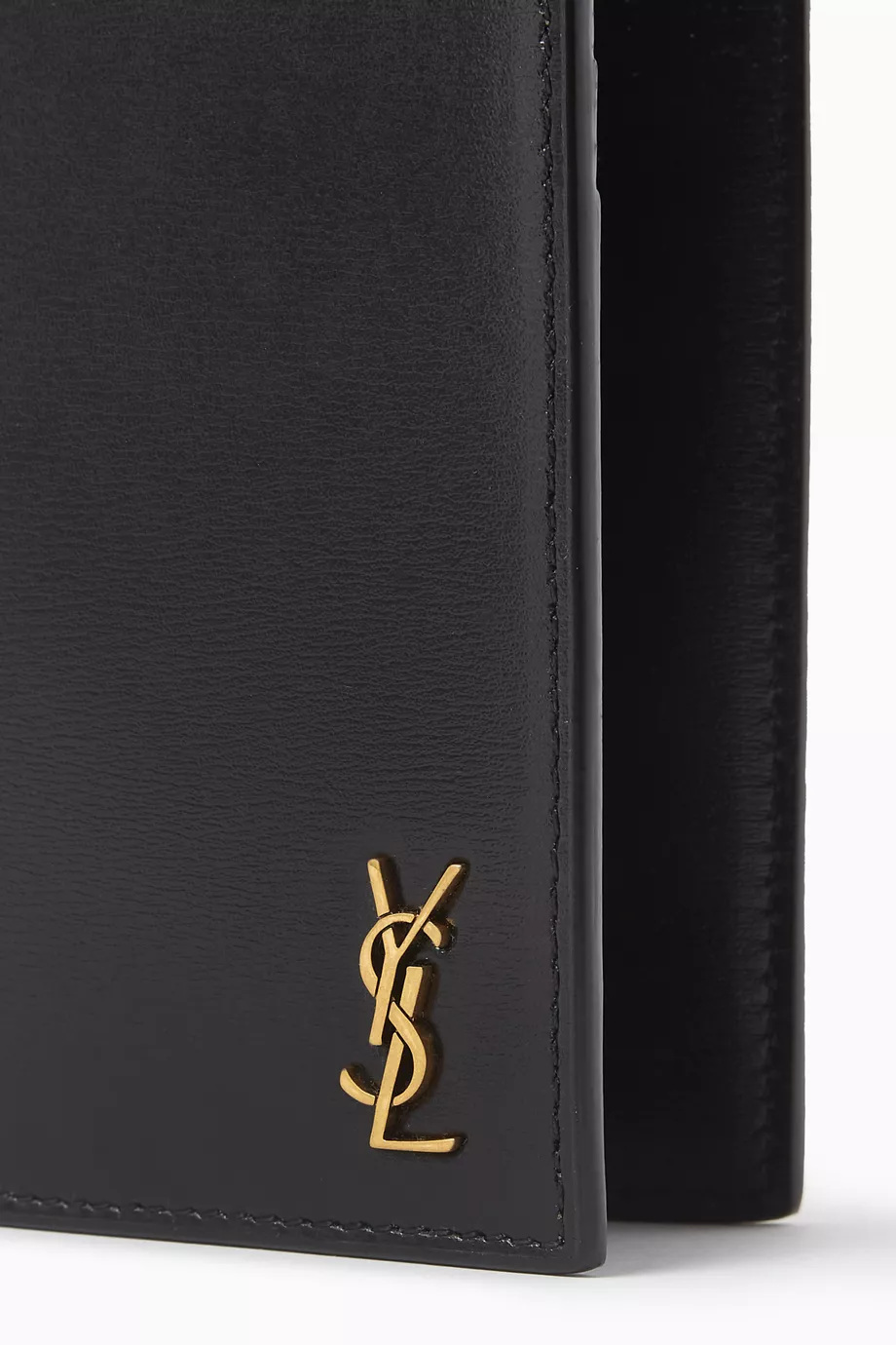 ★Saint Laurent★ Smooth leather monogram passport wallet bl Saint Laurent Leather Monogram Passport Holder | Harrods US