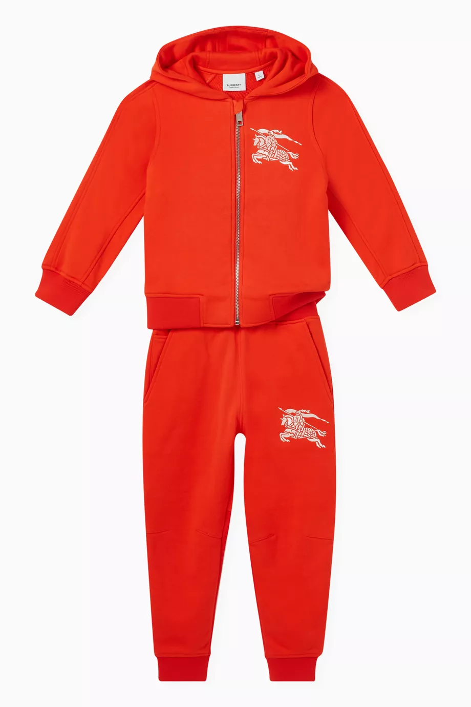 Orange burberry sweatpants outlet