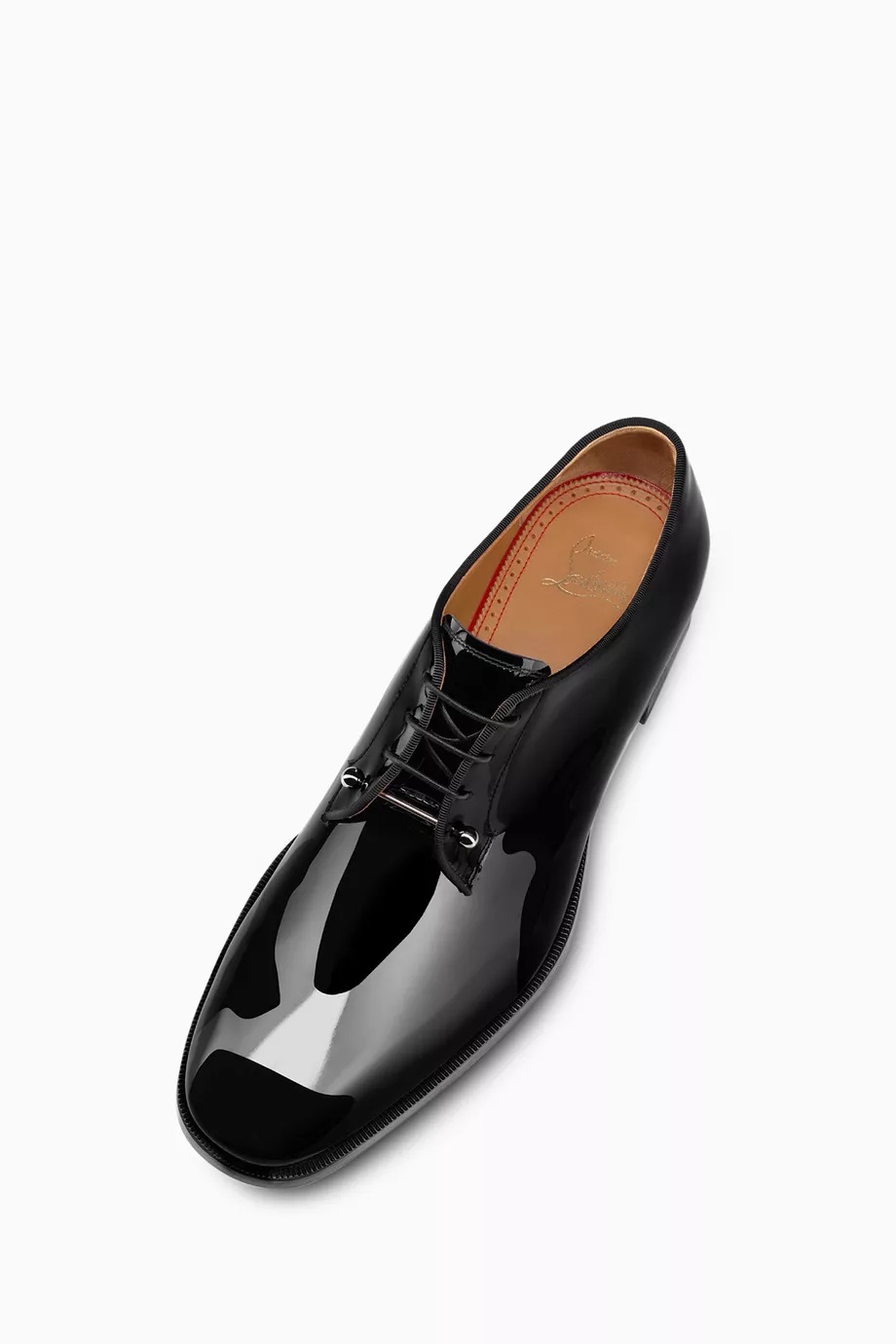 Christian Louboutin Mens Patent Leather Shoes Buy Christian