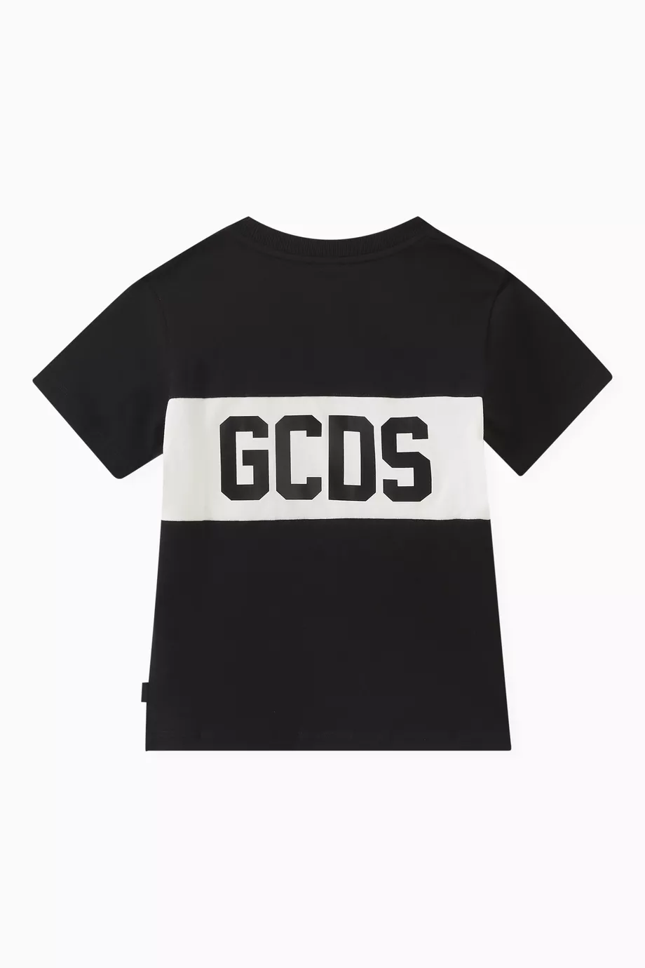 Buy GCDS Black Logo T shirt in Cotton jersey For Girls Online Ounass Saudi