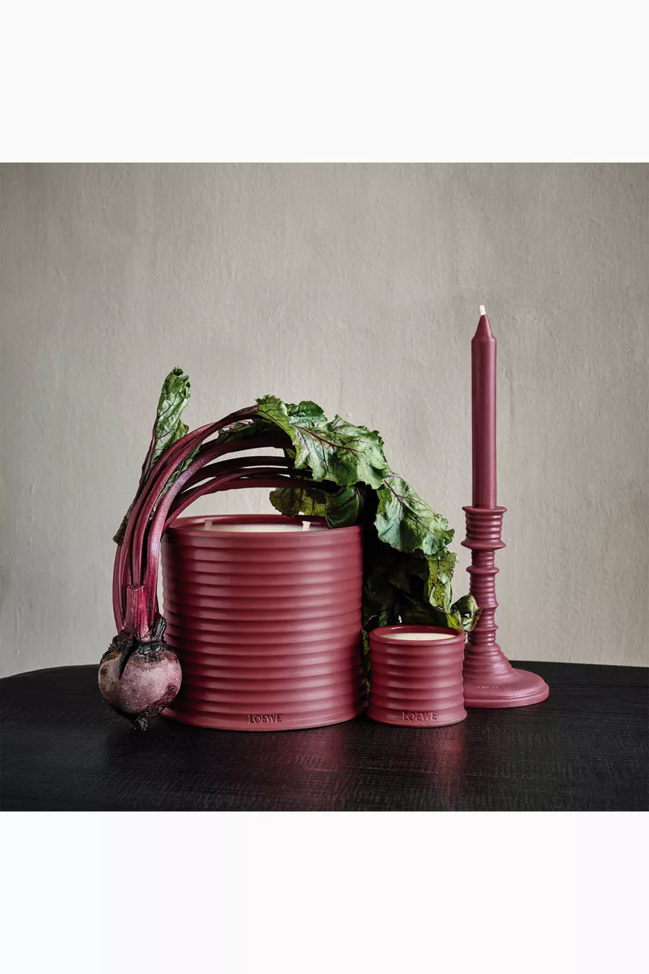 アロマグッズ LOEWE Beetroot candle small Small Beetroot candle Pink - LOEWE