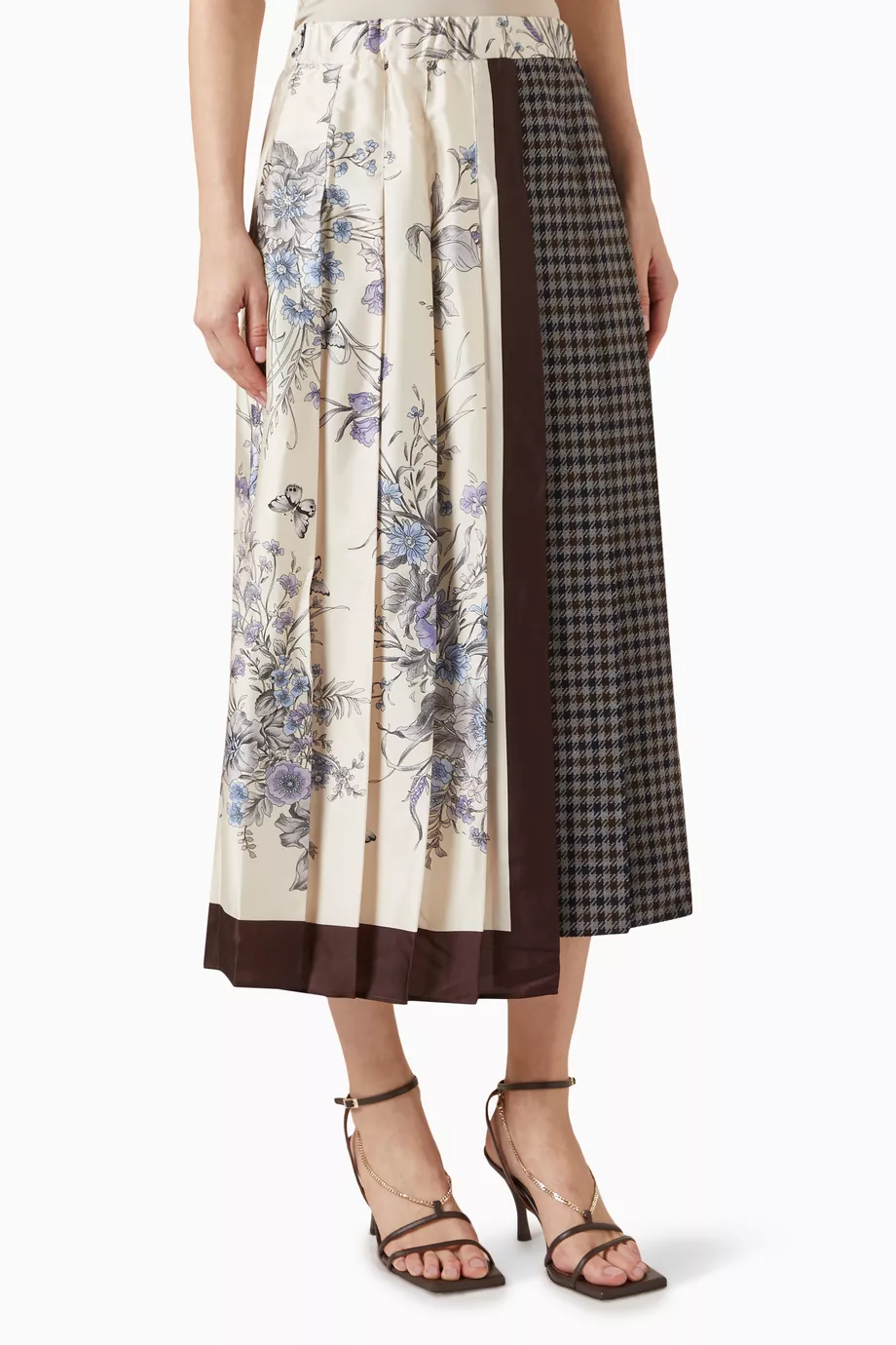 Buy Weekend Max Mara Multicolour Walk Skirt in Tweed For