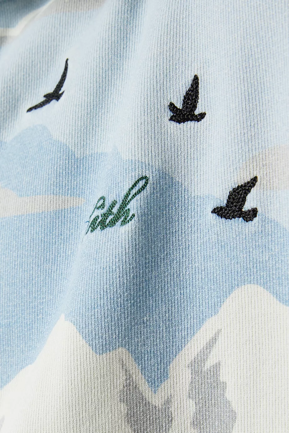 KITH キス Scenic Fleece Nelson Hoodie フーディー パーカー KITH キス Scenic Fleece Nelson Hoodie フーディー パーカー