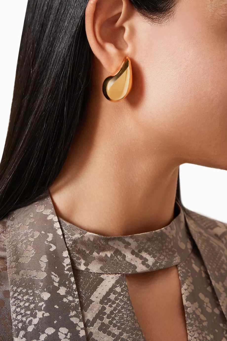 Small gold plated earrings on sale