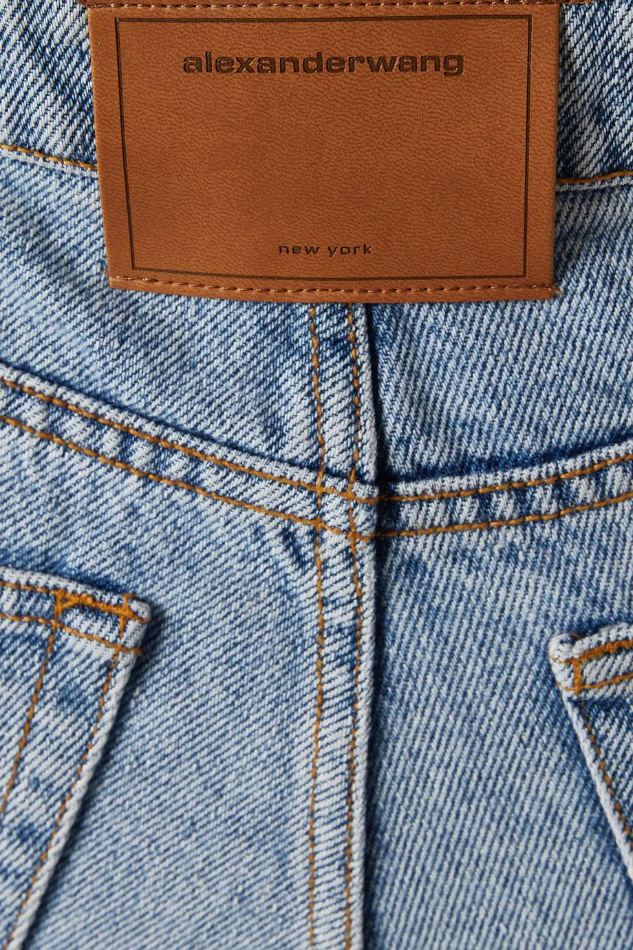 Buy Alexander Blue High-rise Slim-fit Jeans in Denim For