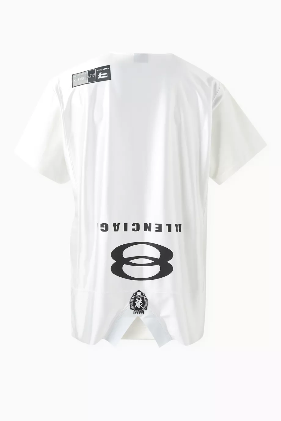 直営店☆BALENCIAGA☆Unity Sports Deconstructed Tシャツ/WHITE Buy Balenciaga White Unity Sports Icon Deconstructed T-Shirt