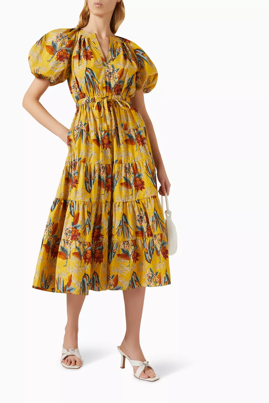 Olina Dress Ulla Johnson Midi Dress Olina Dress – Augusta Twenty