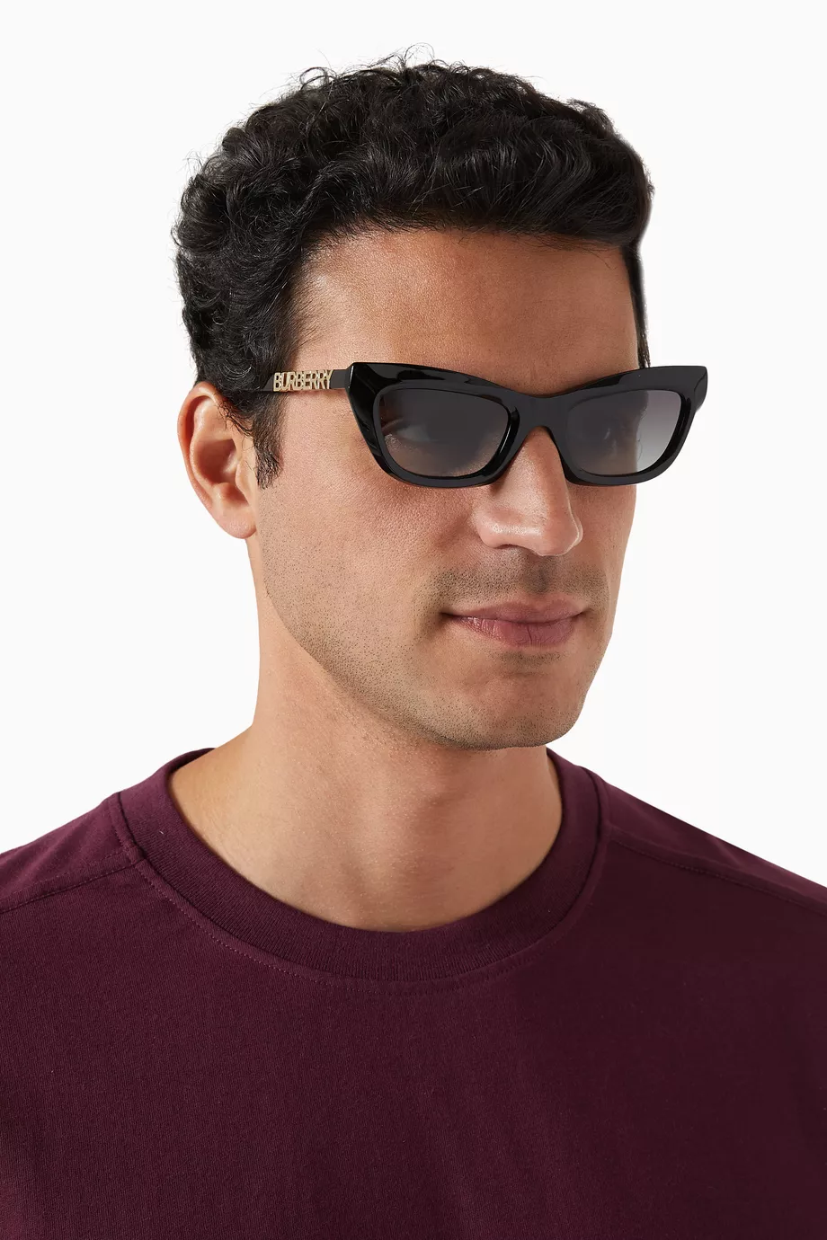 Cat eye sunglasses in acetate best sale