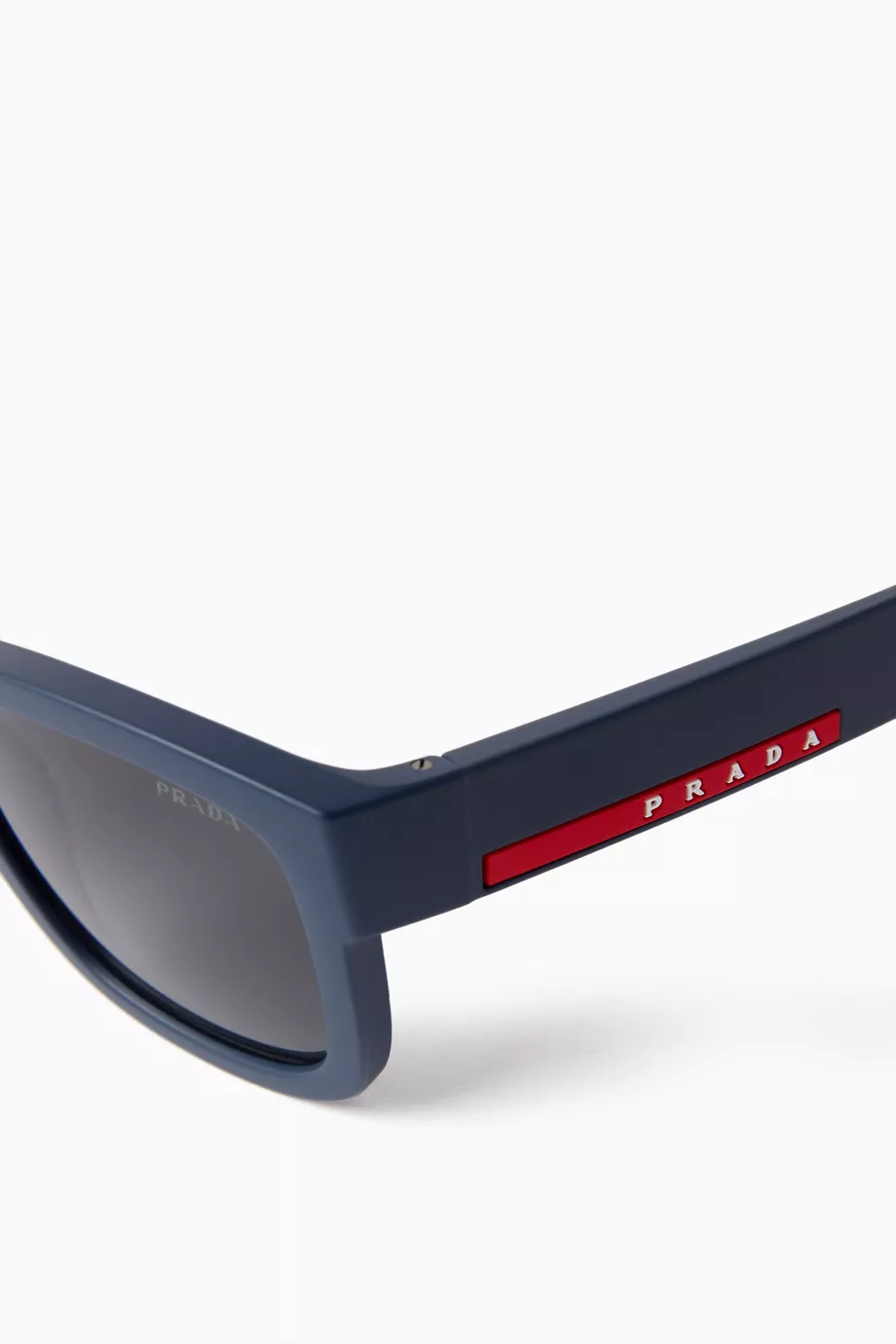 Buy Prada Blue Square Sunglasses in Acetate For Men Online Ounass Saudi