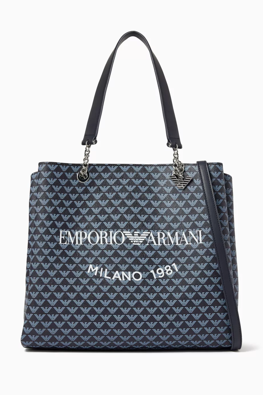 トートバッグ EMPORIO ARMANI Woman Tote bags Blue EW000360AF14787 UB081 EMPORIO ARMANI Woman Tote bags Blue EW000360AF14787 UB081