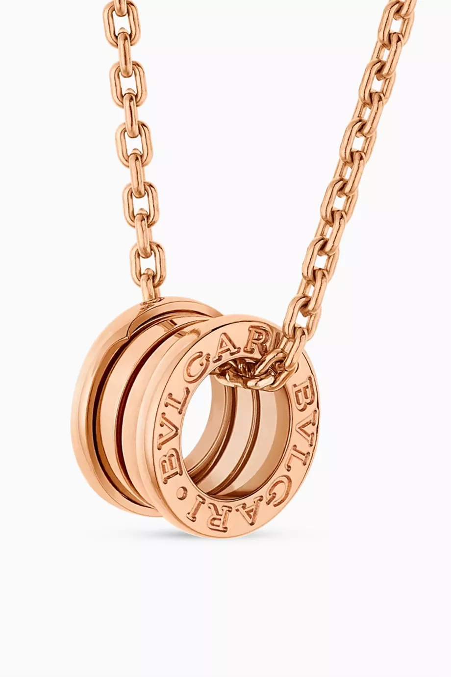 Buy BVLGARI Rose Gold Pendant Necklace in 18kt Rose Gold