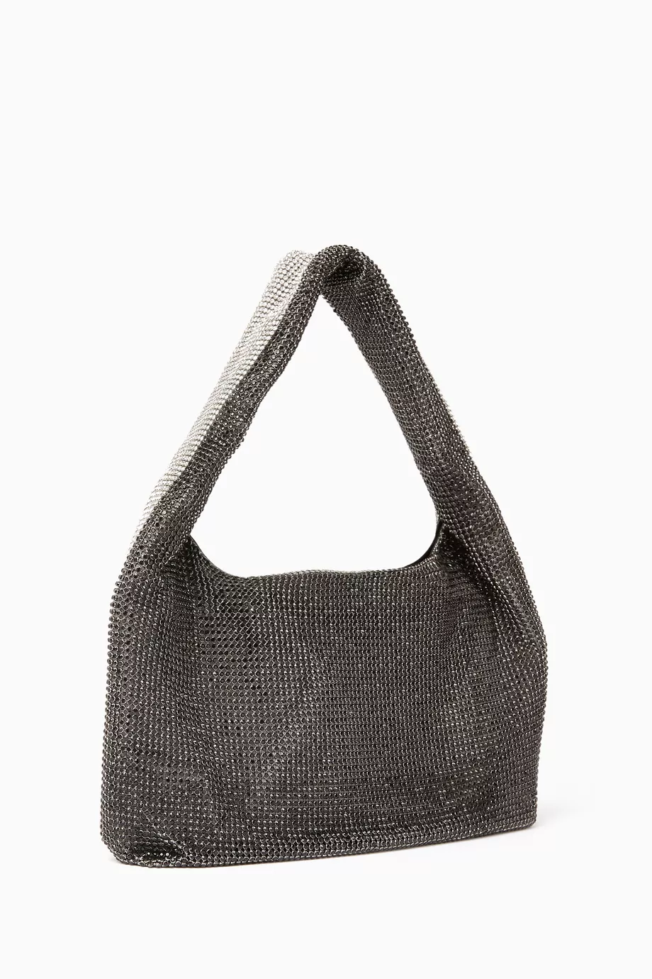 Buy Kara Multicolour Mini Armpit Shoulder Bag in Crystal Mesh For Women Online Ounass Saudi