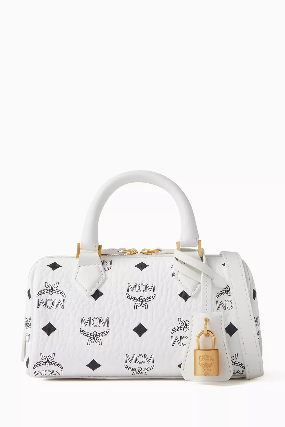Mcm boston bag price discount