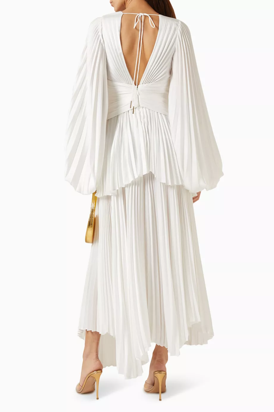 Finnegan Pleated Maxi Dress