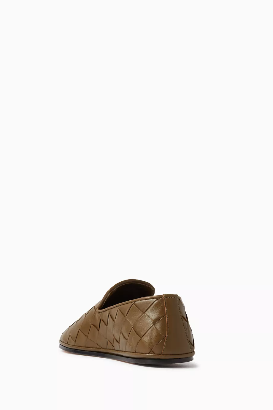 【関税&送料込】Bottega Veneta Chocolate Suede Slippers BOTTEGA VENETA Reggie intrecciato suede slippers | NET-A-PORTER