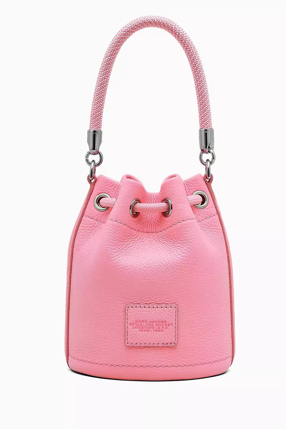 Buy Marc Jacobs Pink The Mini Bucket Bag in Leather For Women Online Ounass Saudi