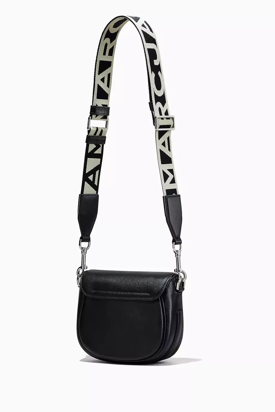Buy Marc Jacobs Black The Small J Marc Saddle Bag in Leather For Women Online Ounass Saudi