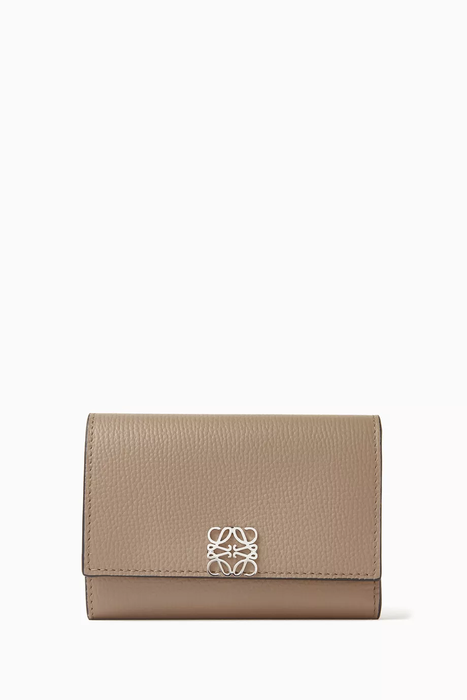 【関税&送料込】Loewe Loewe Small Anagram Vertical Wallet Anagram small vertical wallet in pebble grained calfskin