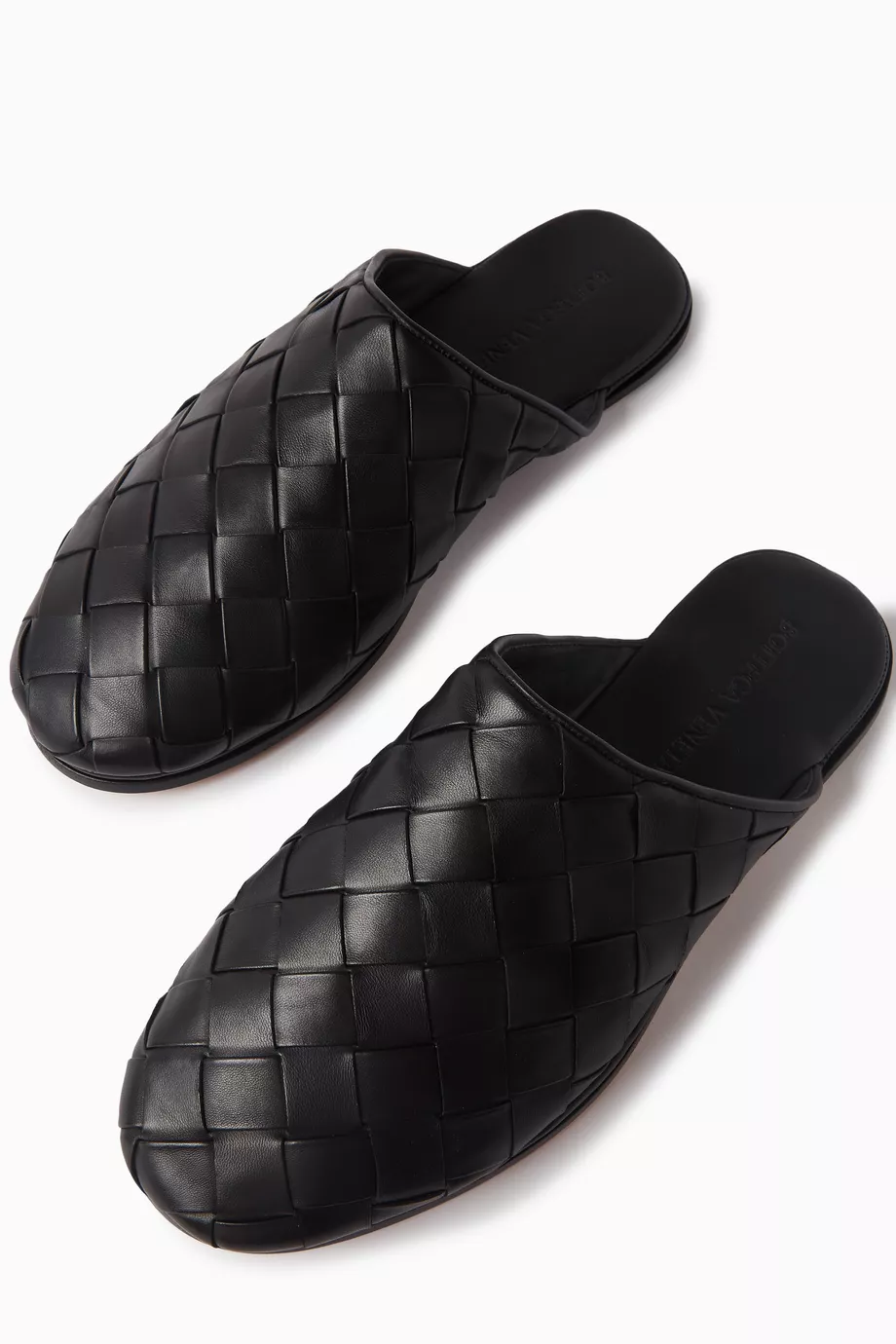 Bottega veneta leather slippers shop