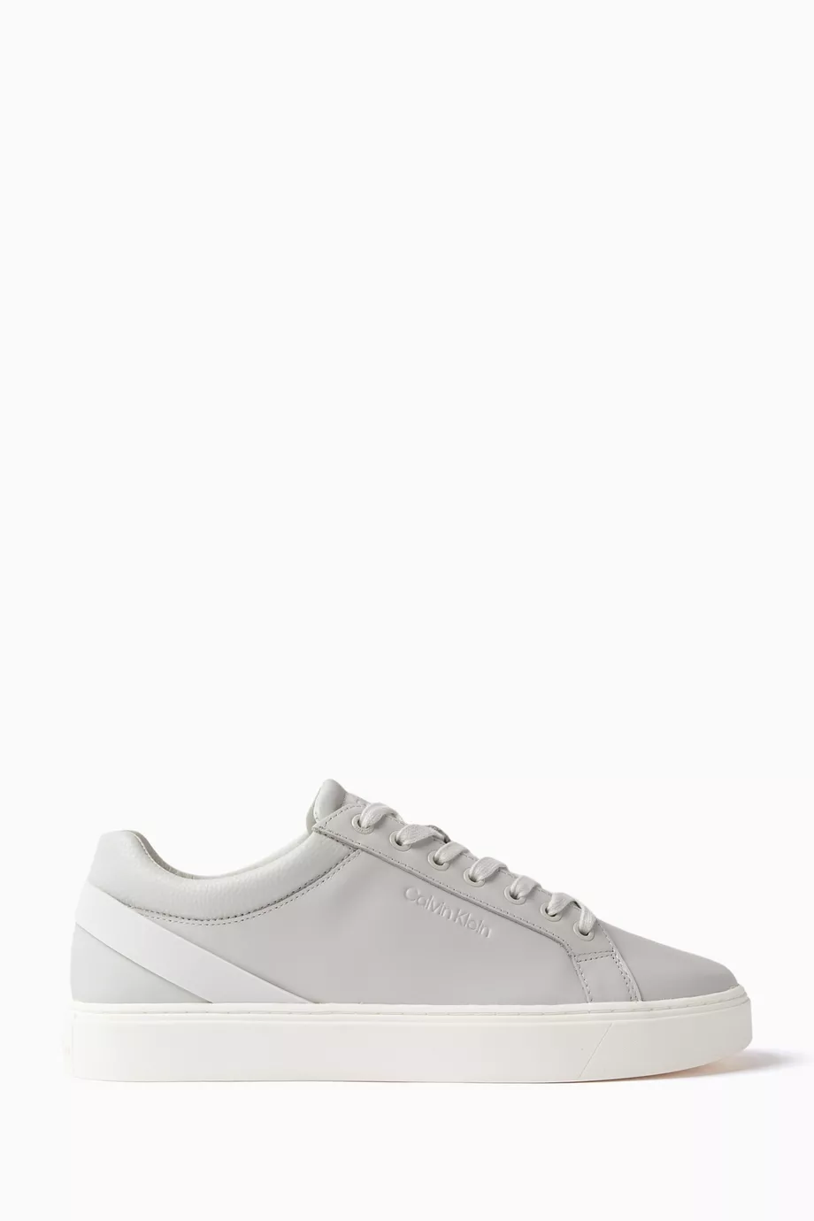 Calvin klein grey sneakers deals