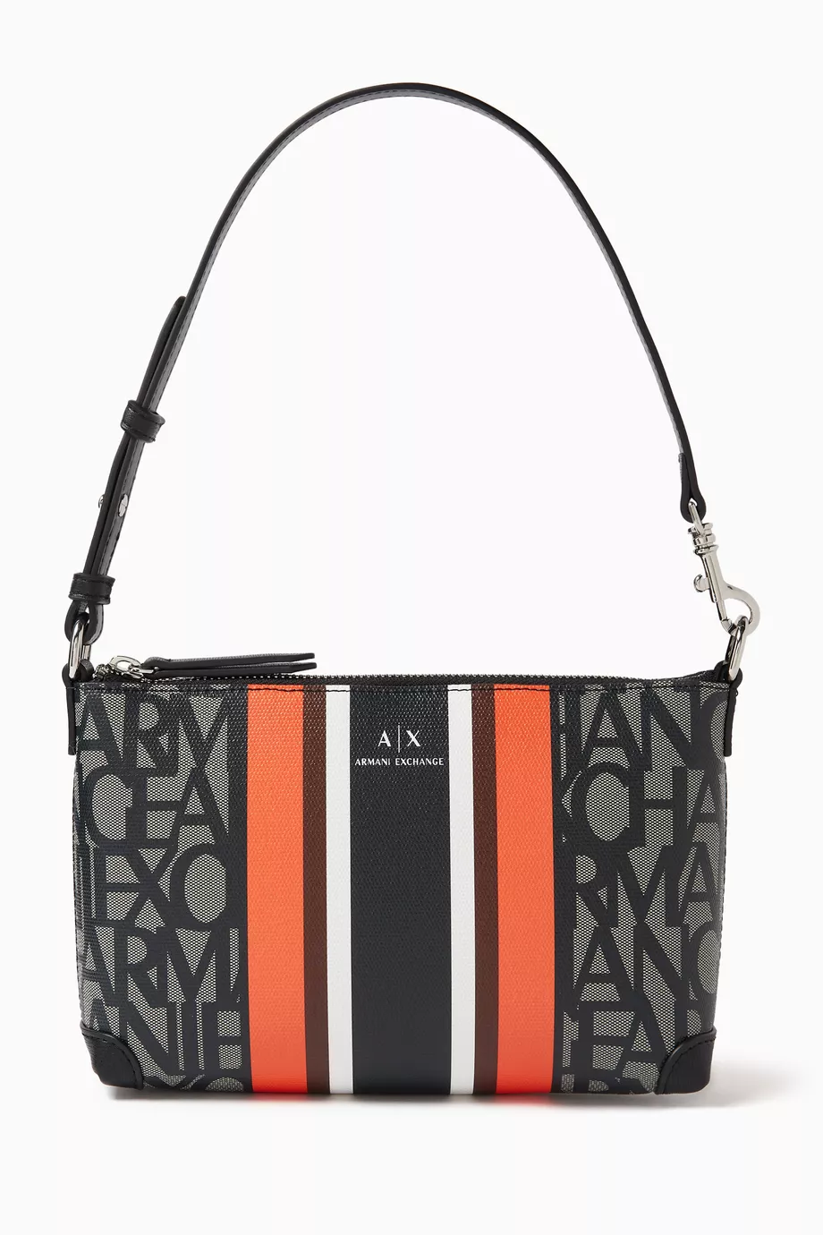 Buy Armani Exchange Multicolour Susy AX Logo Shoulder Bag in Faux