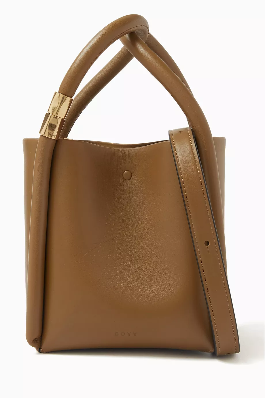 Buy BOYY Green Small Lotus 12 Tote Bag in Pegaso Leather For Women